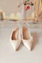 Women's 7 cm White Pearl Bridal Shoes 450 - 5