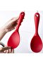 1 Piece, 22 cm Ultra Hard Tip Silicone Pilaf Food Spoon High Heat Resistant Fireproof Non-Stick - 8