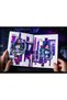 U8-12 Cyber Girl Stickers - Number : 4 - 5