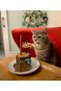 Gold Dog And Cat Ornament Happy Birthday Paw for Birthday Cake "Summer Yourself - 4