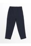 Trendlucky Women's Trousers with Elastic Waist and Difference in Color - 6