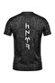 Gokturkish Turkish Written Snake Patterned Mma, Fitness, Gym Astroturf Training Compression Fit Tshirt - 3