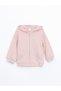 Lcw Kids Hooded Baby Girl Zip-Up Sweatshirt