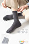 5 Pairs Men's Basic Ribbed Cotton Ankle Socks (SUMMER SOCKS) - 4