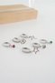 Women's Vip Series Antiallergic Baguette Zircon Stone 6-Piece Earrings - 2