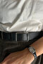 Dai̇sy Silver Buckle Belt