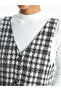 Quality Pieces from Çelebi Store V Plaid Embroidered Dress - 4