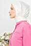 Gi Shine Bohemian Jacquard Shawl - Pearl Cream - 5