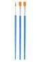 Set of 4 Brushes - Oil Painting, Painting, Acrylic and Flat Brush - 4
