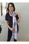 Painted Patterned Cotton Double Sided Shal - 3