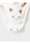 Crew Neck Printed Baby Girl Snapback Bodysuit and Leggings 2-Piece - 6