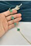 Green Brand Detail Bracelet - 2