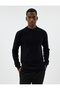 Half Turtleneck Sweater Knitwear Basic Cotton - 3