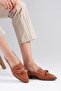 Ezra Tan Color Women's Loafer Casual Flat Shoes - 2