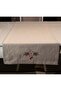 Embroidered, New Year's Concept Linen Fabric Star Pattern 45X140 Decorative Runner - 2