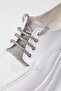 White Color Thick Soled Women's Casual Oxford Shoes - 8