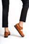 Genuine Leather Handmade Tan Daily Women's Sandals - 5