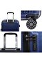 Ocean Navy Blue Small Size 20" Suitcase - 2