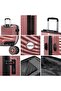 Moods up Rosegold 3-Piece Suitcase Set - 5