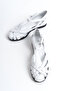 Genuine Leather Handmade White Casual Women's Sandals - 6