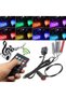 12V Compatible Rgb Sound Sensitive Led Controlled Foot Lighting - 8 Colors - 3
