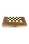 Star Aegean Solid Wood Checkered Backgammon Large - 8