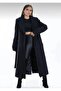 Puella Belted Cashmere Coat Lq - 3