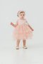 Baby Girl Evening Dress Butterfly Layered Skirt Birthday Baby Dress 6-18 Months