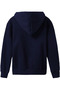 Men's Navy Blue Hooded Winter Thick Sweatshirt - 2