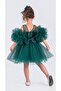 Sequin tulle girls evening dress - 3