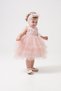 Baby Girl Evening Dress Butterfly Layered Skirt Birthday Baby Dress 6-18 Months - 3