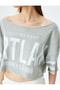 Gray Printed T-Shirt - 5