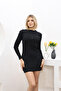 Women's Zippered Corduroy Dress - 4