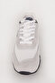 Men's Comfort Sneaker Sneakers Real Leather Hj Peru 19250m White/Dark Blue - 4