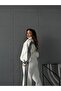 Oversized Unisex Striped Cardigan Tracksuit Set - 2