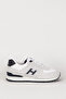 Men's Comfort Sneaker Sneakers Real Leather Hj Peru 19250m White/Dark Blue