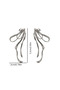 Lviv-Stone Bow Earrings - 3