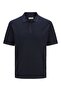 Jack&Jones Men's Polo Neck T-Shirt 12268281 Navy Blazer - 2