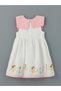Crew Neck Ribbon Detail Girls' Dress (S5) - 2