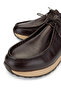 Men's Genuine Leather Dark Brown Casual Shoes - 3