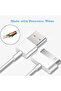 كابل USB أبيض بطول 1 متر مزود بـ 30 دبوسًا لهاتف iPhone 4S 4 3GS وiPad 1 2 3 وiPod Nano وiTouch وكابل شحن سريع - 5