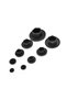 M6 20pcs Hex Socket Allen Bolt Screw Nut Hexagon Head Cover Cap Protector Fasteners Screws Covers Ca
