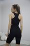 High Waist Gathering Short Leggings Set with Bustier Sports Leggings Fitness Set Training Yoga Recovery - 5