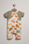 Baby Boy T-Shirt Salopet 2-Piece Set 100% Cotton - 3