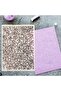 black 1Pc Embossing Folder Leaf Background Pattern Plastic Embossing Folder Machine Template for Car