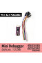 مصحح أخطاء WeAct Mini STLink-STM32 DAPLink STLink V2.1 SWD SWO وحدة USB إلى Uart - 4