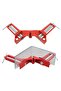 4pcs 1/2/4pcs 90 Degree Right Angle Clamp Toggle Clamp for Woodworking Picture Frame Glass Clamp Car - 5