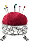Round Velvet Bulk Pincushion - Set of 2, Mixed Color, Stylish and Practical Design - 2