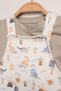 Baby Boy T-Shirt Salopet 2-Piece Set 100% Cotton - 4