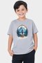 Adventure Printed Boy's Round Neck Short Sleeve T-Shirt - 2